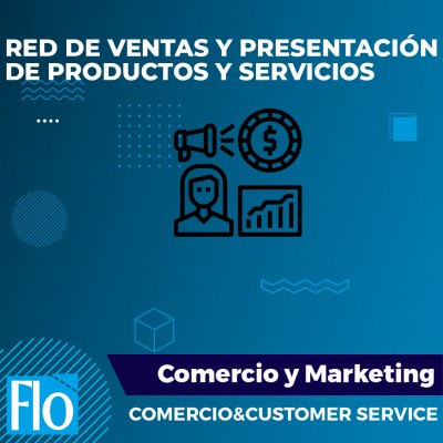RED DE VENTAS Y PRESENTACIÓN DE PRODUCTOS Y SERVICIOS Flo Formación