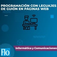 PROGRAMACIÓN CON LEGUAJES DE GUIÓN EN PÁGINAS WEB Flo Formación