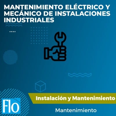 MANTENIMIENTO ELÉCTRICO Y MECÁNICO DE INSTALACIONES INDUSTRIALES Flo Formación