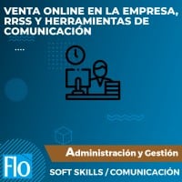 VENTA ONLINE EN LA EMPRESA, RRSS Y HERRAMIENTAS DE COMUNICACIÓN Flo Formación