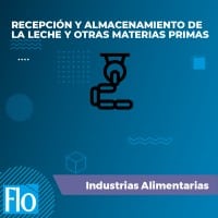 RECEPCIÓN Y ALMACENAMIENTO DE LA LECHE Y OTRAS MATERIAS PRIMAS Flo Formación